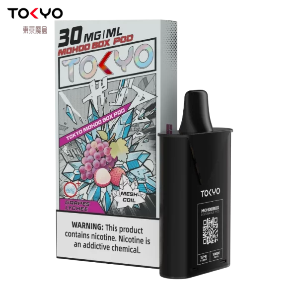 【超大容量煙彈】TOKYO東京魔盒｜約10000口｜主機多色可選