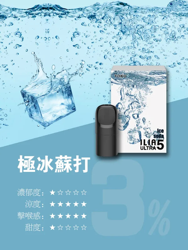 ILIA哩亞 Ultra5煙彈（五代）