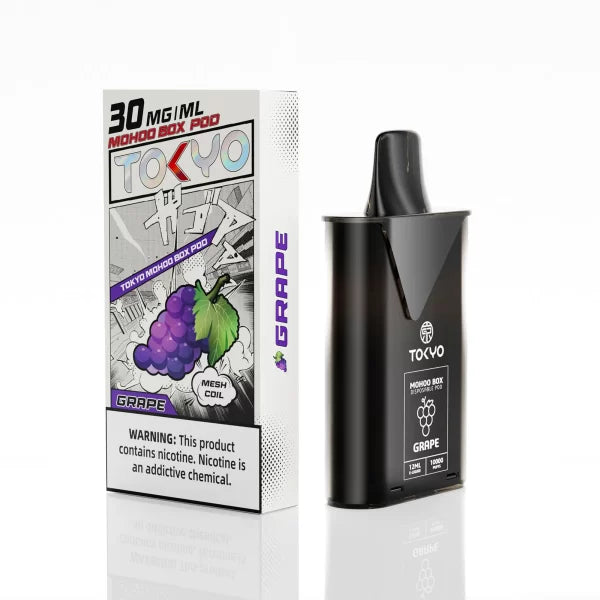 【超大容量煙彈】TOKYO東京魔盒｜約10000口｜主機多色可選