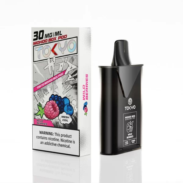 【超大容量煙彈】TOKYO東京魔盒｜約10000口｜主機多色可選