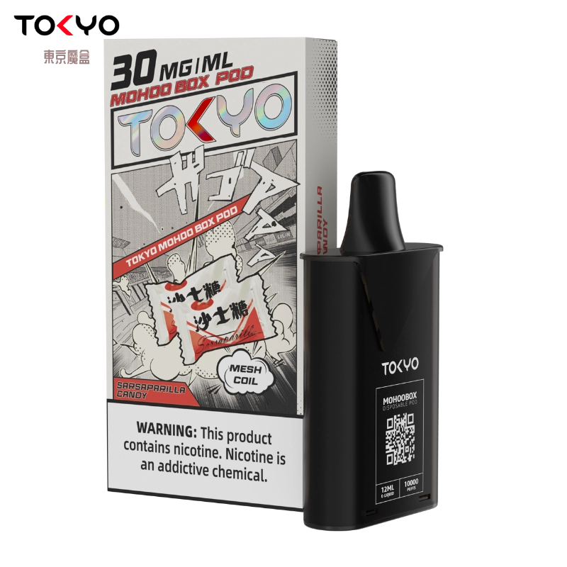 【超大容量煙彈】TOKYO東京魔盒｜約10000口｜主機多色可選